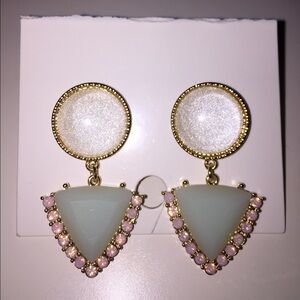 Vintage Very cute‎ pastel colored earrings
